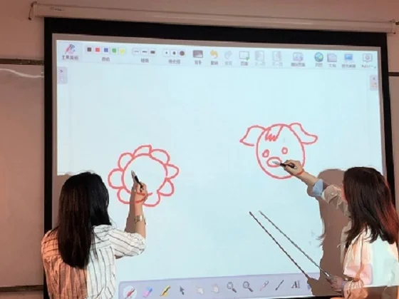 Реальная мульти ручка сенсорная мини Виртуальная Интерактивная камера белая доска для детей Образование с 3 лет гарантии