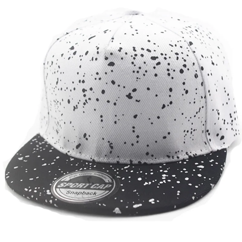 Kid Baseball Cap Snowflakes Graffiti Outdoor Sports Snapback Children Dance Hat Adjustable Summer Sun Dome Caps Casquette (8)