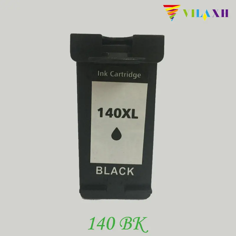 Совместимый сменный чернильный картридж vilaxh 140xl для принтера HP 140 XL Photosmart C5283 C4283