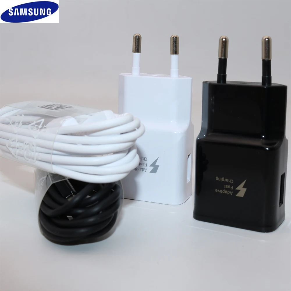 

Samsung Galaxy Fast Charger USB Power Adapter 9V1.67A Quick Charge Type C Cable for Galaxy S10 S8 S9 Plus A3 A5 A7 2017 note8 9