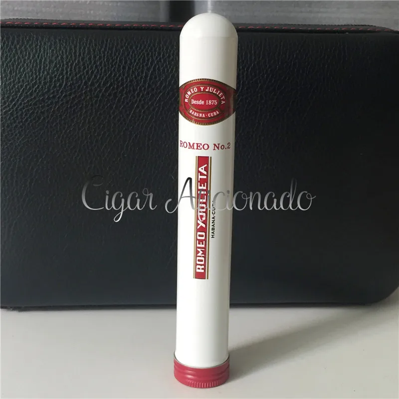 Classic Gadget Portable Romeo No 2 Aluminum Travel Cedar Wood Lined Packing Cigar Tube Holder | Дом и сад