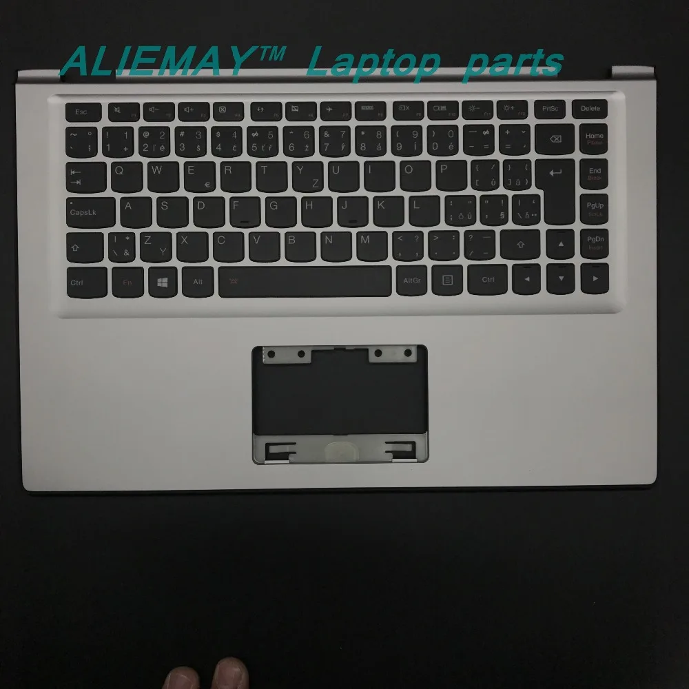 Запчасти для ноутбуков LENOVO YOGA 2 13 серебристая/черная Подставка рук с подсветкой