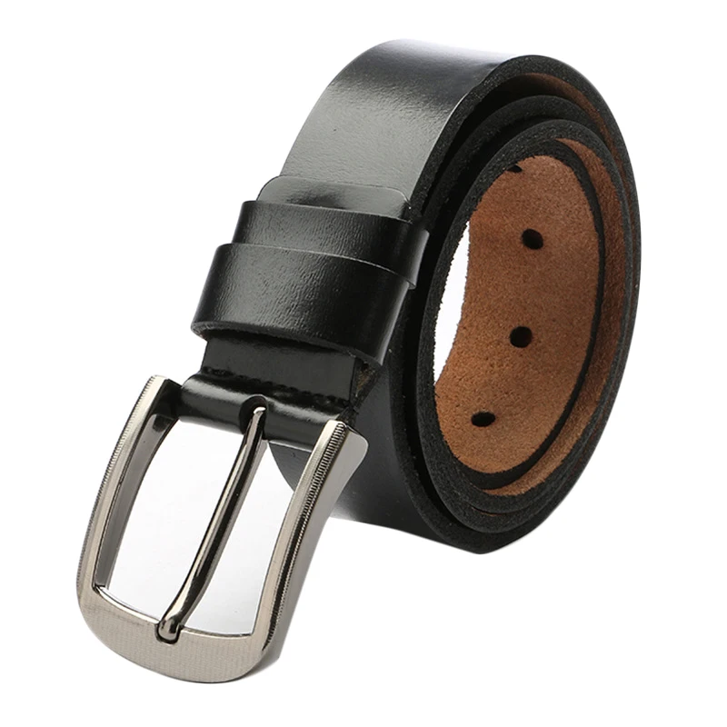 

Leather Belt Simple Retro Pin Buckle Wild Middle-aged Leather Youth Men's Casual Belt For Business