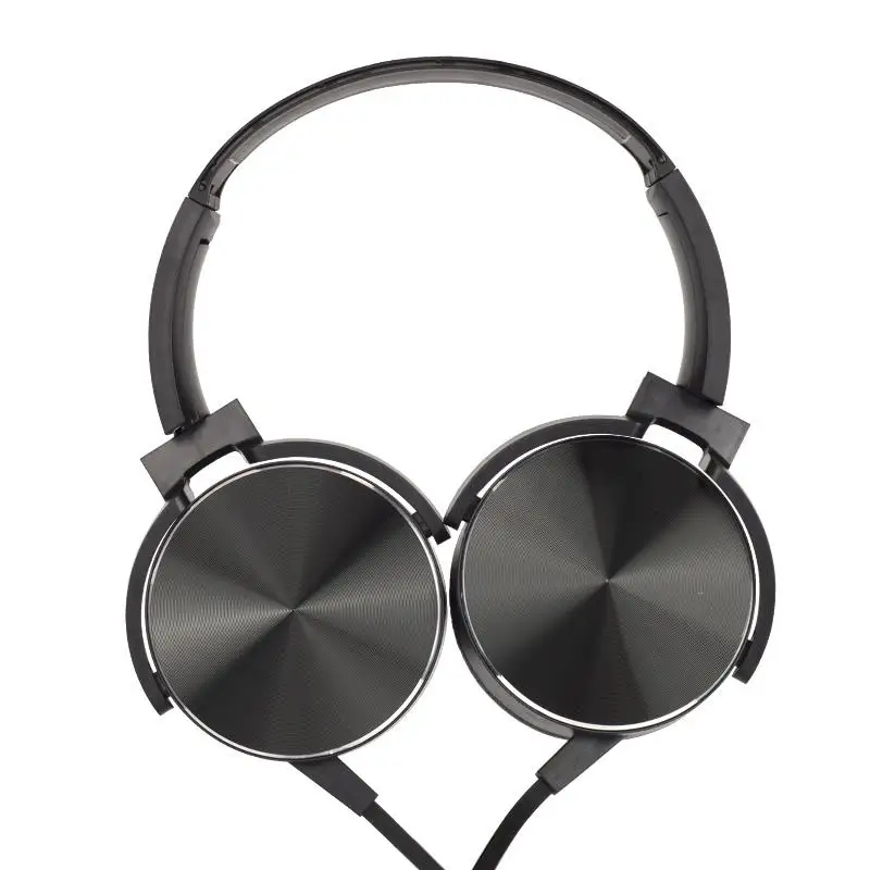 Ostart XB450 проводные наушники гарнитура тяжелый бас качество звука музыкальные наушники с микрофоном для мобильного телефона универсальные - Цвет: black