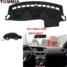 TOMMIA приборной панели крышки тире коврик для автомобиля козырек от Солнца Анти-УФ-покрытие для приборной панели коврик для приборной панели автомобиля для Volvo V40 2013