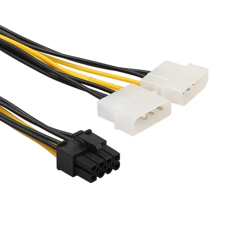 

High quality 15pin SATA Power to 6pin PCIe PCI-e PCI Express Adapter Cable for Video Card drop shipping july9