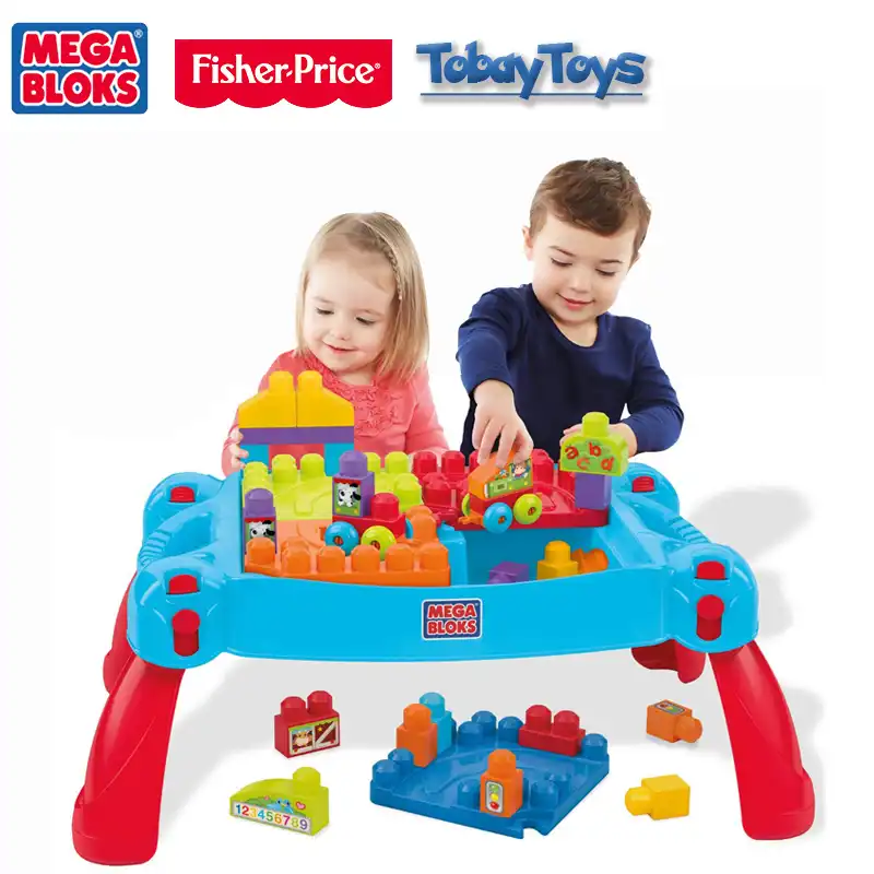 mega bloks build & learn table classic
