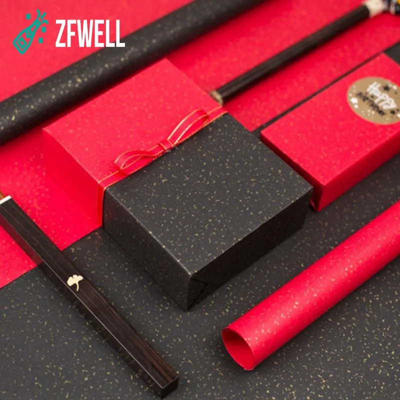 Упаковка для подарков ZFWELL 1 шт./партия белая черная красная бумага упаковки на