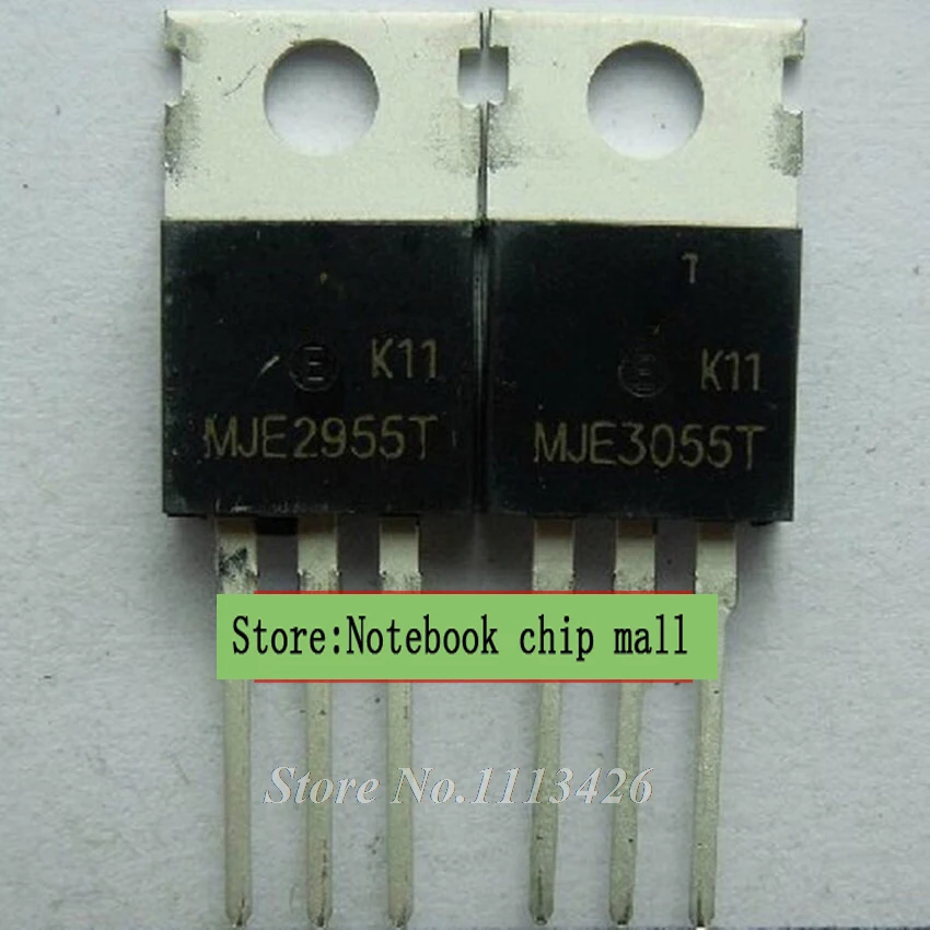 10pcs/lot free shipping MJE2955T MJE3055T pipe silicone tube amplifier