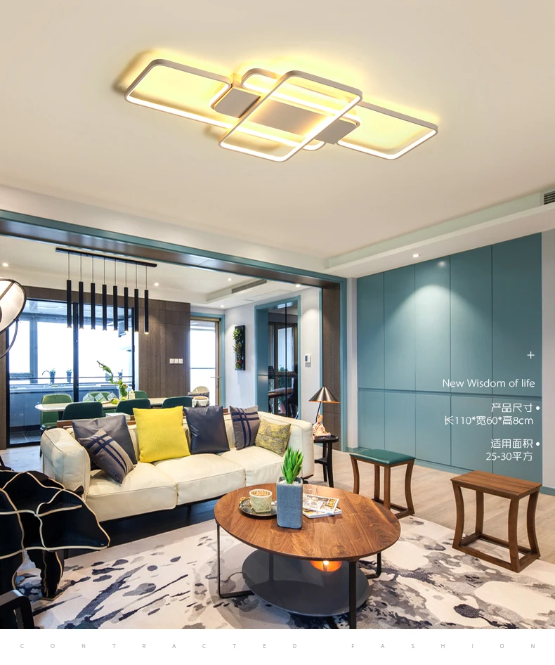 lustre led ceiling chandelier lighting fixtures 4