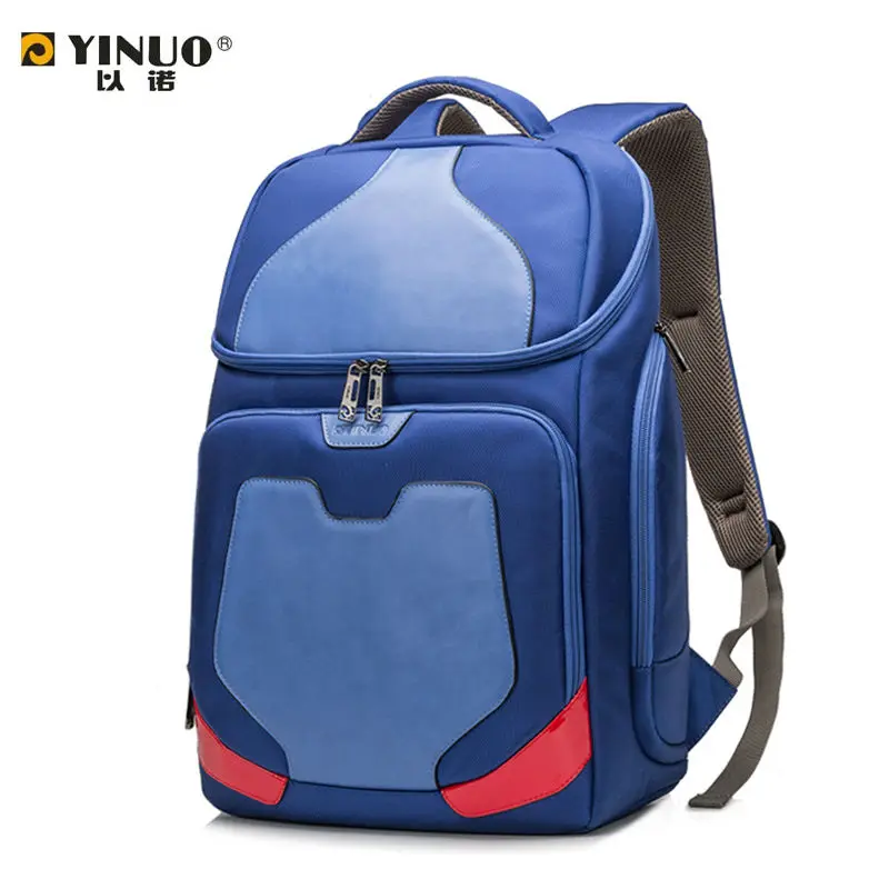 2016 new fashion leisure backpack laptop bag waterproof bag for male and female college students travel
