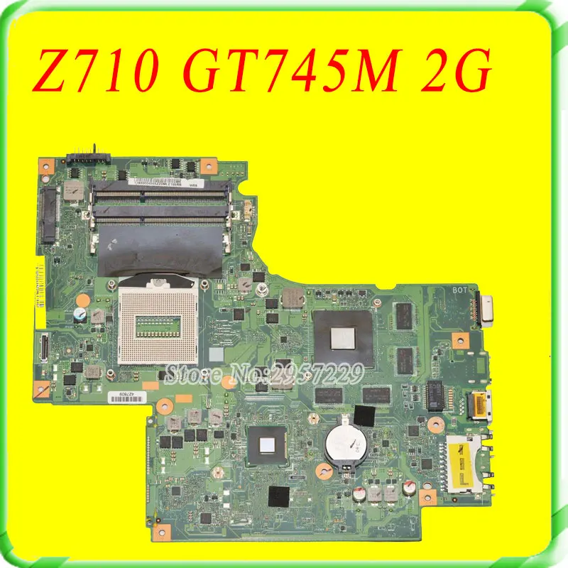 For Lenovo IdeaPad G710 Z710 Motherboard DUMBO2 REV2 1 Mainboard GT745 2G Non intergated 100 Work