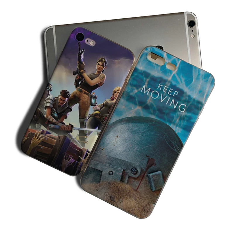

IMIDO pubg Cover Soft TPU Silicone Coque Funda For Iphone 7 8 7PLUS 8PLUS X XS XR XSMAX 5 5S SE 6 6S 6PLUS 6S PLUS