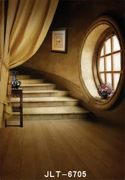 

240x300cm Indoor photography background Stairs Window Background photograph Photo background photography backdrop