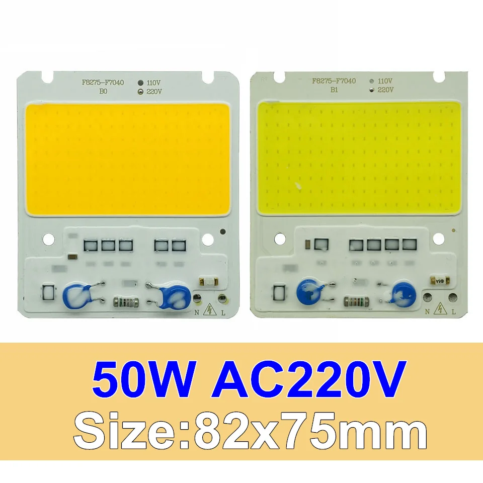 Holofotes cob levou chip de lâmpada Modelo Número : Dz-30w 40w 50w