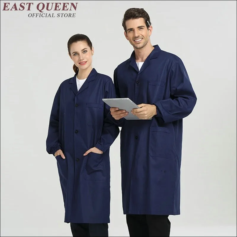 Лаборатории пальто Женщины Мужчины лабораторное оборудование Рабочая одежда Униформа, медицинская одежда AA1410