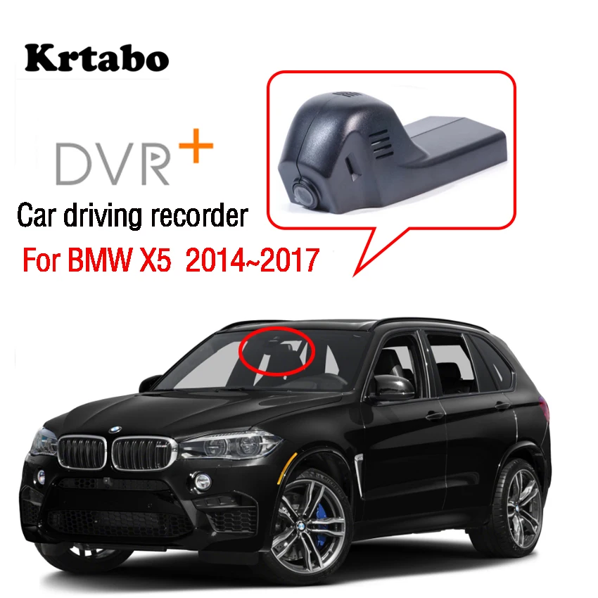 Для BMW X5 X6 X1 X2 2014 2015 2016 2017 Автомобильный видеорегистратор Мини DVR Wifi камера Novatek 96658