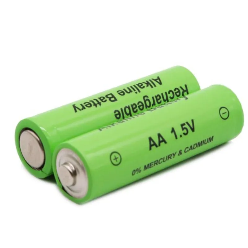 2~ 20 шт./лот бренд AA перезаряжаемая батарея 3000mah 1,5 V Новая Щелочная перезаряжаемая батарея для led светильник игрушка mp3