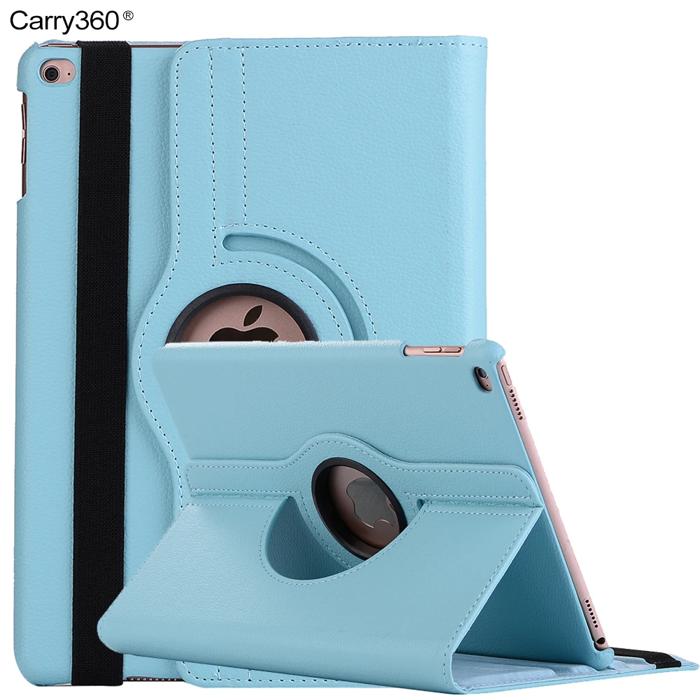 

Case for iPad Pro 9.7 inch, Carry360 Flip 360 Degree Rotating Stand PU Leather Smart Cover for Apple iPad Pro 9.7