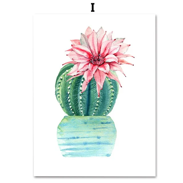 AFFLATUS-Potted-Cactus-Canvas-Painting-Wall-Art-Posters-And-Prints-Nordic-Poster-Watercolor-Wall-Pictures-For.jpg_640x640 (8)
