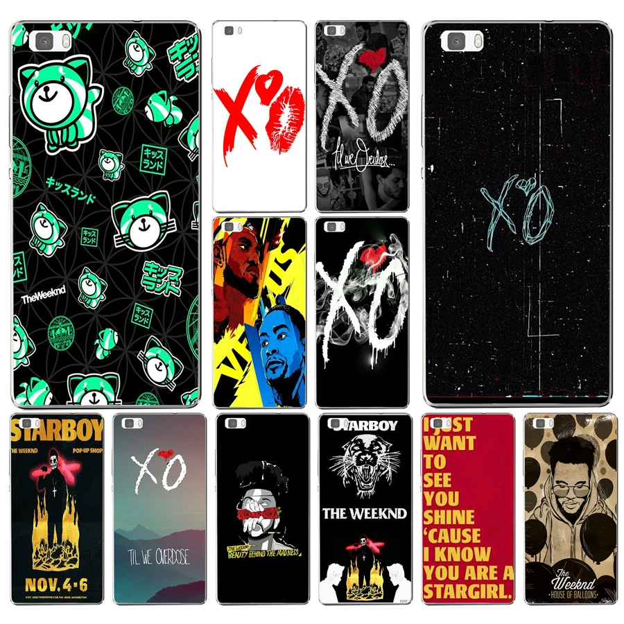 

171DD New The Weeknd Starboy Pop Singer 02 Hard Transparent Cover for Huawei P8 P8 P9 P10 Lite y5 ii Honor 4C 5C 7 8 & Nova