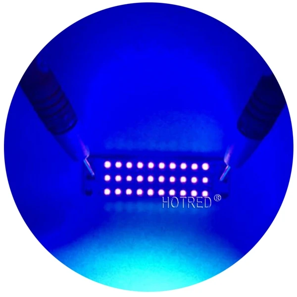 50W 100W 150W УФ-белый/теплый белый светодиодный красного, зеленого и синего цвета COB лампы светодиодный чип-диод фиолетовый ультрафиолетовый светильник УФ отверждения клея 3dprinter - Испускаемый цвет: 3535UV395nm 60Degree