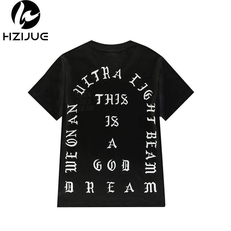 

2017 summer Hip Hop Short sleeve Tee I FEEL LIKE PABLO KANYE Season 3 Summer Tee Kanye Mens T Shirt HIP-HOP tees tops