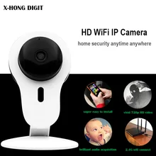 Smart Mini Camera wifi support two way voice night vision SD card Onvif motion detect for home security