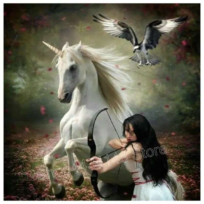 фэнтези девочка и единорог. фэнтези девушка и конь. девочка и единорог. принцесса юникорн. девушка единорог.