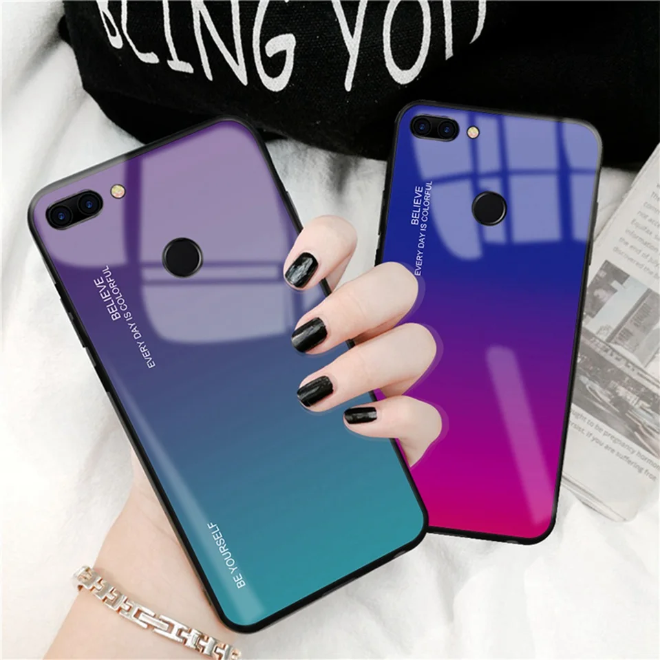 Glass Case For Xiaomi Mi 8 Lite 9 SE Mi A2 Lite A1 Max Mix 3 2s Cover Pocophone F1 Case for Xiaomi Redmi Note 7 6 Pro 5 Plus 6A (10)