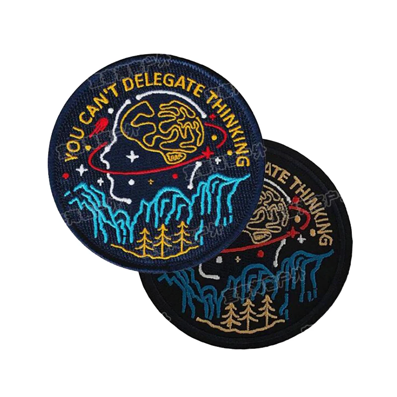 

To Seriously Think About 3D Embroidery Armbands, You Can'T Trust Thinking Badges, Hats, Backpacks, Jeans, Decorative Patches
