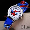 Children's Cartoon Watch Spiderman Leather Strap Quartz Watch Best Child Wristwatch Gift ► Photo 2/6