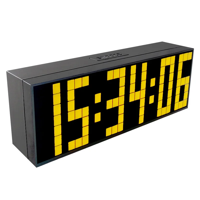 

KOSDA Mirror LED Alarm Clock Snooze Digital Clock Bedroom Dimmer Wake Up Light With Dual USB Charge Port Time Memory Function
