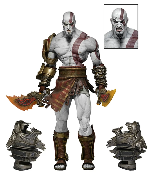 NECA God of War 3 призрак Спарты Кратос ПВХ фигурка Коллекционная модель игрушки 22 см KT1936