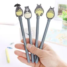 Горячая kawaii Тоторо, Япония шариковая студенческие ручки Шариковая ручка для школы офиса обучения Канцтовары оптом
