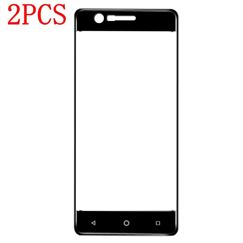 

2PCS Full Cover Tempered Glass For Nokia 3 Screen Protector protective film For Nokia 3 glass