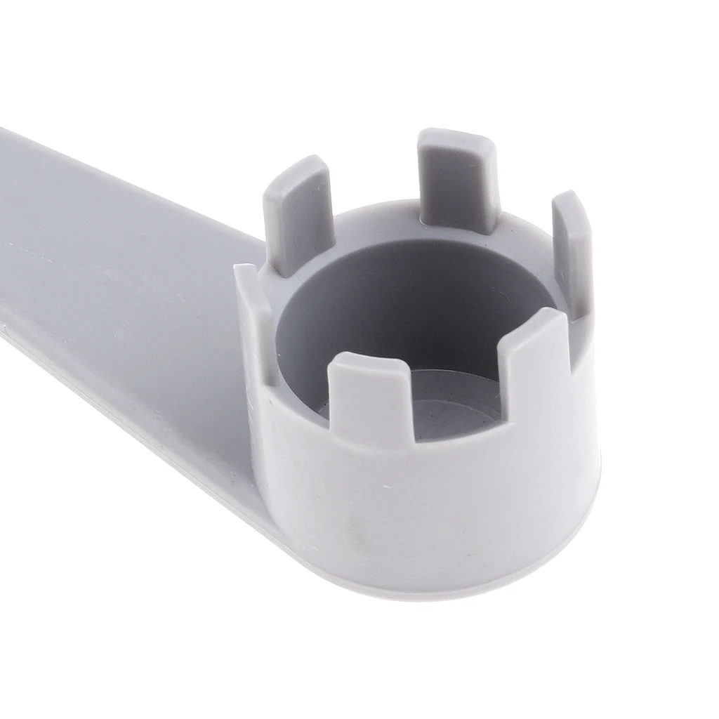 Portable Durable PVC Air Valve 6-Groove Wrench Spanner Repair Tool for Inflatable Boat Kayak Canoe Fishing Rubber Dinghy