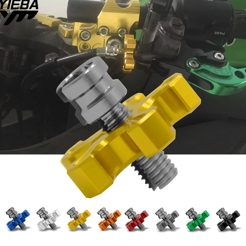 M8 M10 * 1.25 cnc motorcycle brakes clutch wire adjustment cable For Ducati 848 Monster 695 Monster 1100 yamaha FJR1300 YZF600R