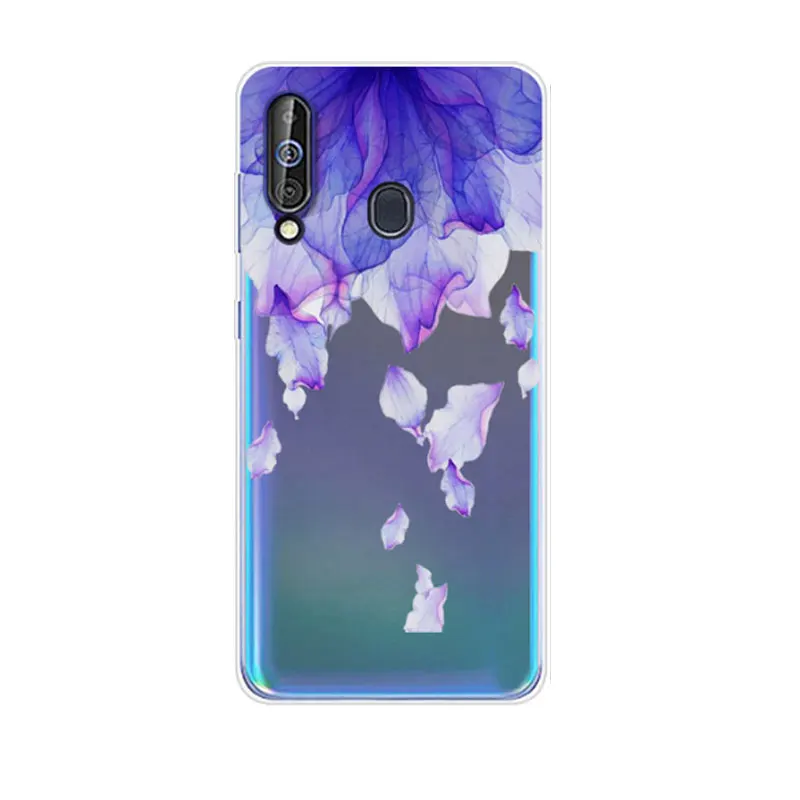 For Samsung A60 Case Soft TPU Cute Print Silicone Case For Samsung Galaxy A60 A606F A 60 A50 A70 A40 A30 A20 A20E A10 2019 Cover