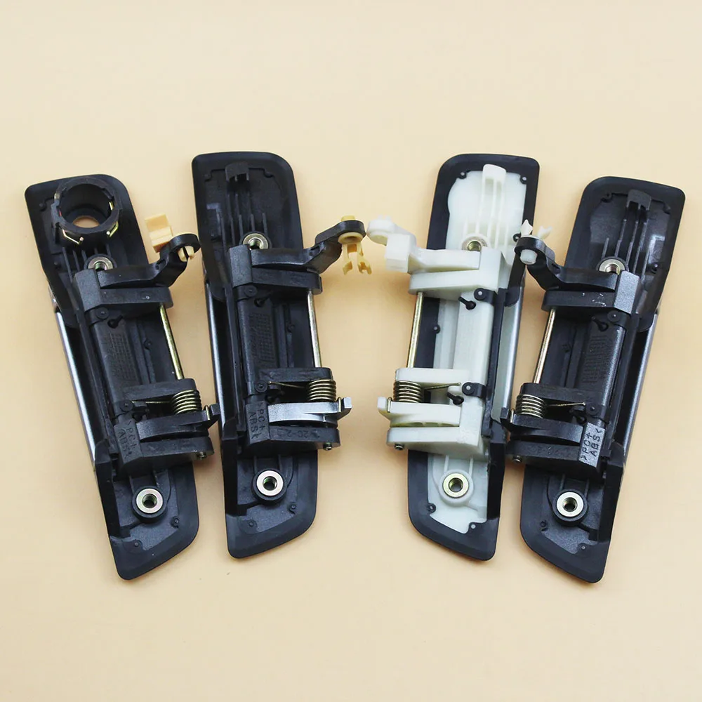 Larbll 4pcs Set Car Auto Chrome Exterior Door Handle For Mitsubishi Larbll 4pcs Set Car Auto Chrome Exterior Door Handle For Mitsubishi Pajero Io Pinin Cheetah H77 In Handles From Automobiles Motorcycles On
