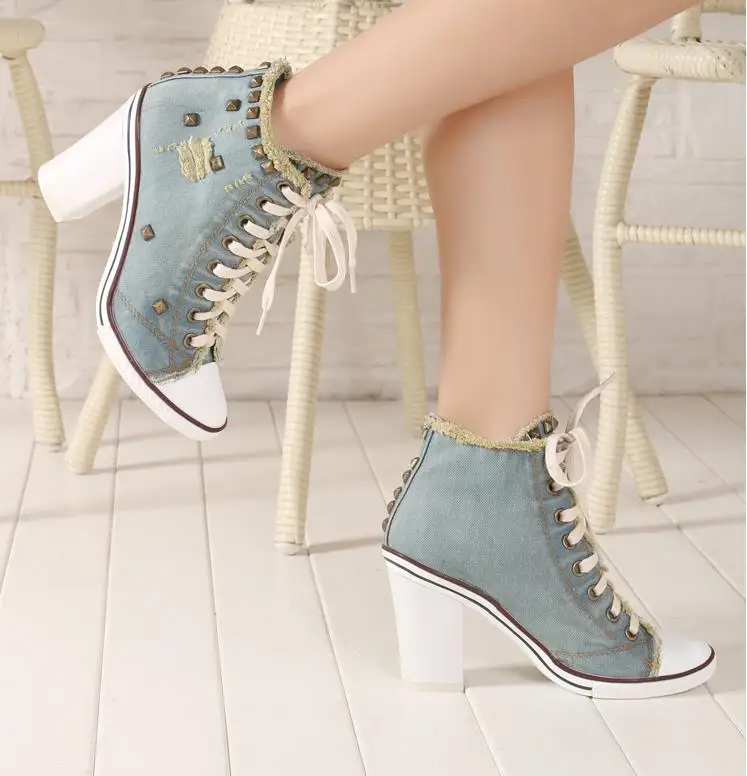 Popular Blue Jeans Boots-Buy Cheap Blue Jeans Boots lots from China ...
