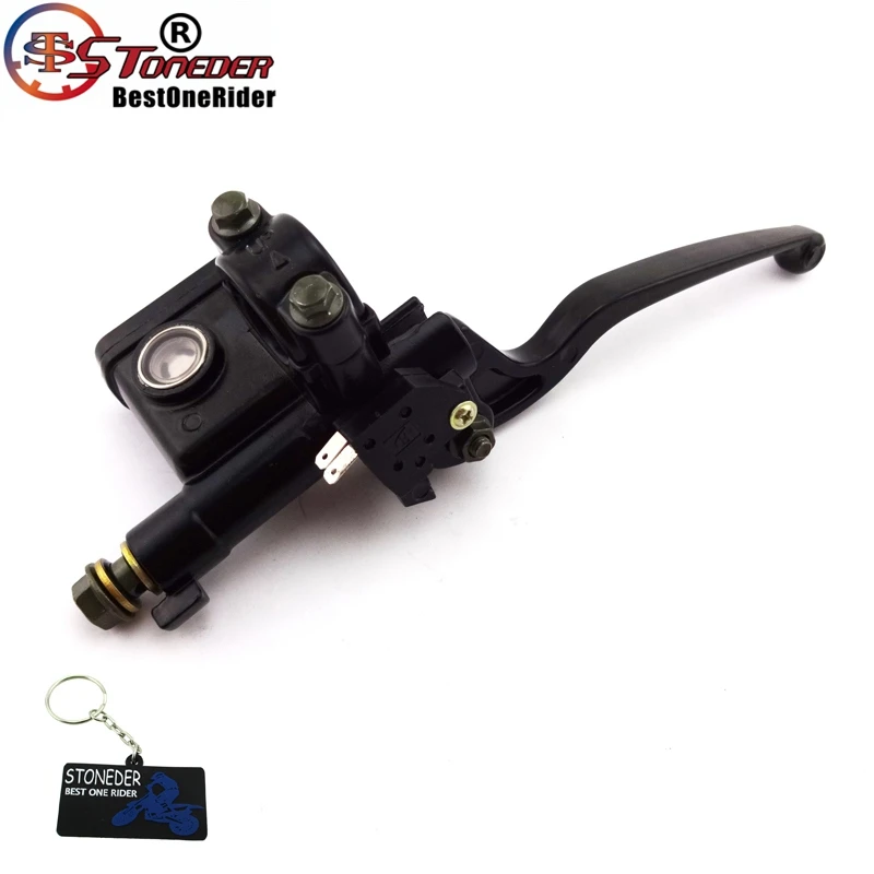 

STONEDER Front Master Cylinder Hydranlic Right Handle Brake Lever Assembly For Motorcycle ATV Quad Dirt Pit Motor Bike