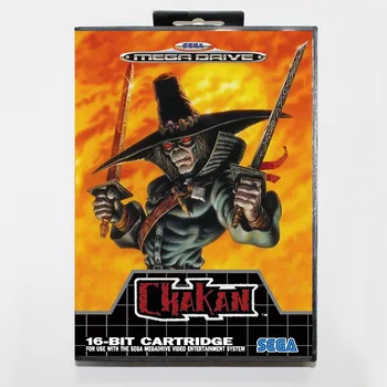 

Chakan 16 bit SEGA MD Game Card With Retail Box For Sega Mega Drive For Genesis