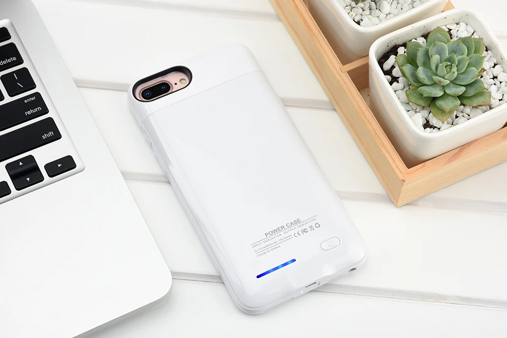 KEYSION 3000/4200mAh Портативный чехол для зарядки для iphone 8 7 6s Plus, внешний аккумулятор, зарядное устройство, чехол для i8 7 6 8P