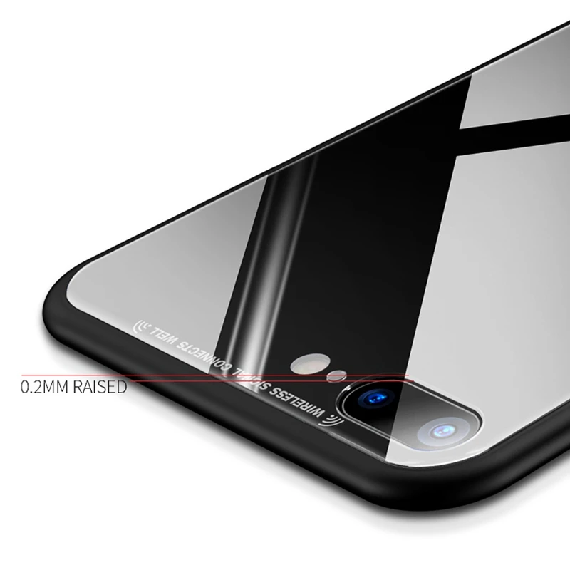 Роскошь для iphone х чехол Сельма Стекло задняя крышка 8 Футляр защиты телефона