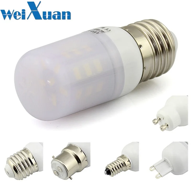 E27 E14 B22 светодиодный светильник GU10 G9 E12 E26 3W 12V 24V 27 Светодиодный s 5730 SMD СВЕТОДИОДНЫЙ