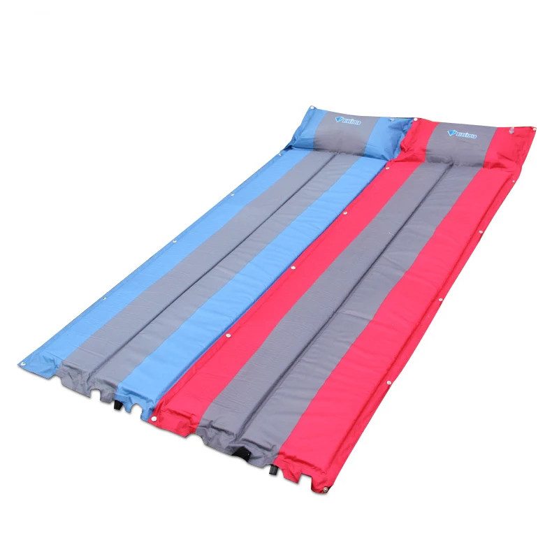 New Outdoor Self inflating Camping Mat Single Spliced Tent Camp Bed
