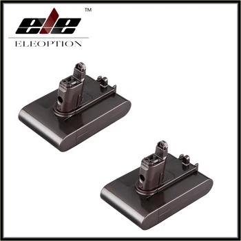 

2 pcs Eleoption New 22.2V 2.0Ah 44.4Wh Replacement Vacuum Cleaner Battery Rechargeable Battery Pack for Dyson DC35 Type B 6-Cell