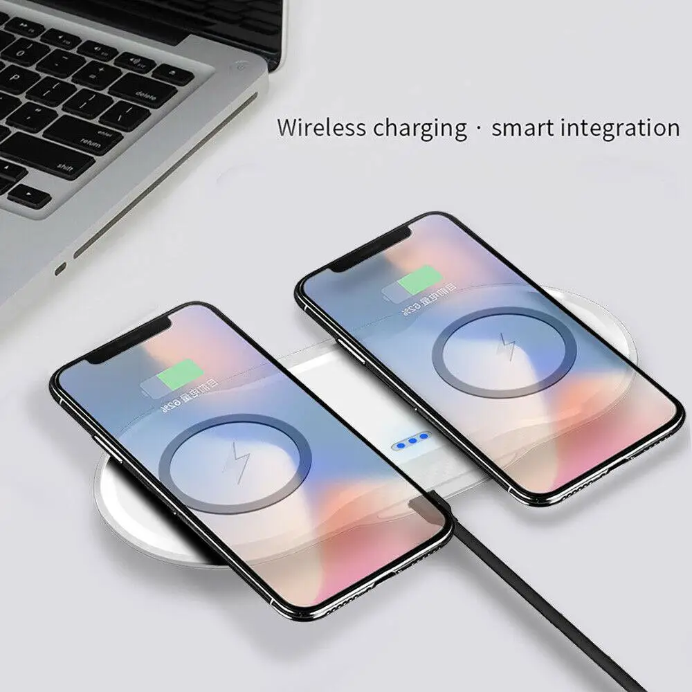 

DSstyles 5W Qi Wireless Charger Phone Charging Mat Pad for iPhone XS Max Samsung S9 S10 Apple iPhone XR/ XS/ XS Max/ X/ 8/ 8 Plus