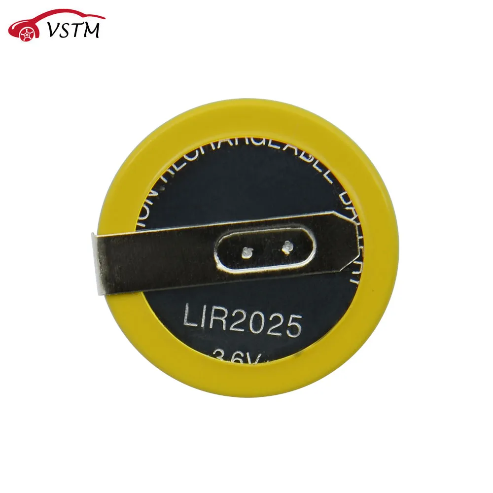 

1pcs Rechargeable Battery LIR2025 for BMW 3 5 Series E46 E39 3B Remote Key FOB